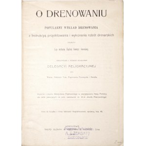ON DRENOWING, 1906 [Tafeln in Farbe gefaltet].