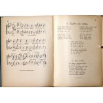 ŚPIEWNIK POLSKICH AKADEMIKÓW GÓRNICZYCH, 1898 [Einband sig. J. Strzelecki Lviv] [illustr., Noten].