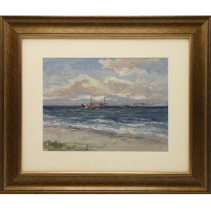 Eugeniusz DZIERŻENCKI (1905-1990), By the Sea