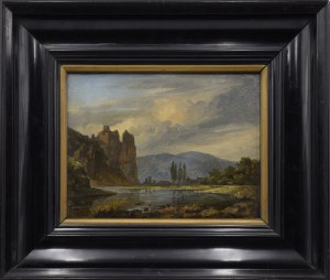 Carl Ernst MORGENSTERN (1847-1928), Widok na Rheingrafenstein