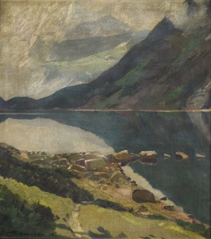 Artur WASNER (1887-1939), Widok na Wielki Staw w Karkonoszach, 1935