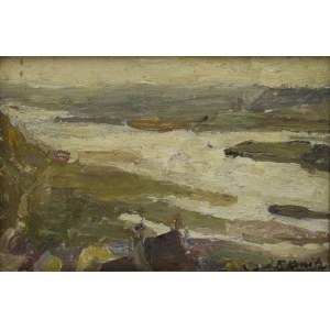 Franciszek KMITA (1926-2013), Pejzaż z Kazimierza nad Wisłą
