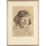 Jacek Malczewski (1854 Radom - 1929 Kraków), Portret córki artysty Julii z Malczewskich Meysnerowej, 1926