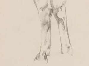 Jacek Malczewski (1854 Radom - 1929 Kraków), Szkic kopyt