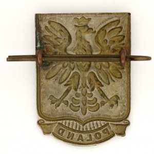 Orzeł/emblemat z napisem POLAND