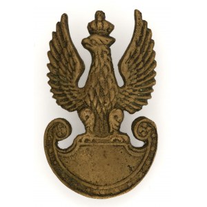 Orzeł wz. 39 odlewany na podstawie orła francuskiej firmy Alavoine, 1940-42r