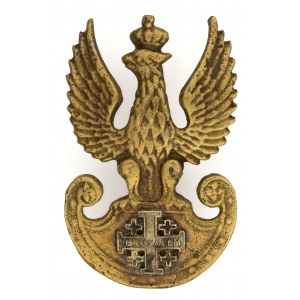 Orzeł wz. 39 z nakładanym krzyżykiem jerozolimskim