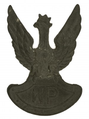 Partisan eagle with the letters WP on the shield