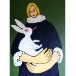 Miro Biały, White rabbit, 2024