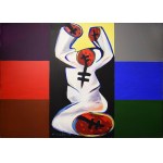 Marian CZAPLA (1946-2016), A o szaty moje rzucili los, z cyklu: Ecce homo, 2003