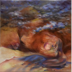 Yuliia MYKHALIUK (née en 1994), PALETA VII. PROLOGUE - Corps. Rejeté sur le rivage. Avant un nouveau voyage, 2025