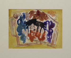 Alfred LENICA (1899-1977), Kompozycja abstrakcyjna, ok. 1948