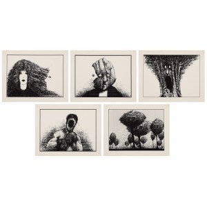 Andrzej PĄGOWSKI (b. 1953), Collection of 5 serigraphs