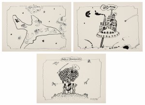 Andrzej CZECZOT (1933-2012), Zbiór 3 litografii, 1996