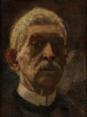 Antoni Piotrowski (1853-1924), Autoportret, po 1900