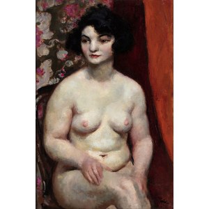Wojciech Weiss (1875-1950), Nude, 1920s.