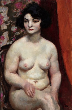 Wojciech Weiss (1875-1950), Nude, 1920s.