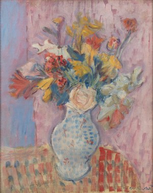 Joachim Weingart (1895-1942), Kwiaty w wazonie