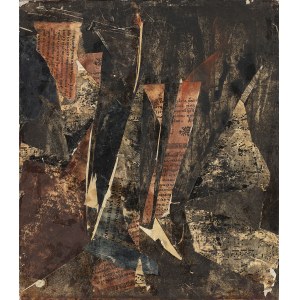 Teresa Rudowicz (1928-1994), Collage, 1962