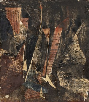 Teresa Rudowicz (1928-1994), Collage, 1962