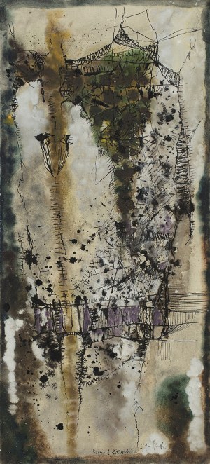 Rajmund Ziemski (1930-2005), Pejzaż, 1962
