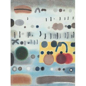Jan Tarasin (1926-2009), Abstract Composition, 1990