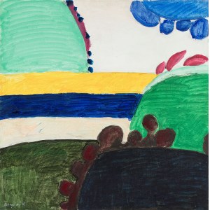 Tadeusz Dominik (1928-2014), Landscape, 1971