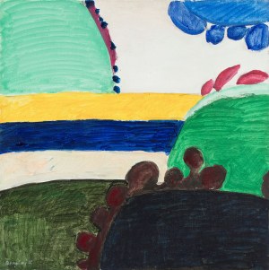 Tadeusz Dominik (1928-2014), Pejzaż, 1971