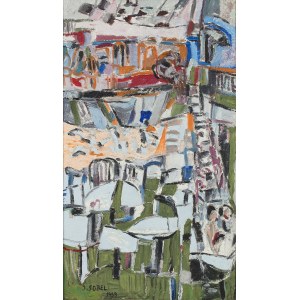 Judyta Sobel (1924-2012), Pejzaż, 1959