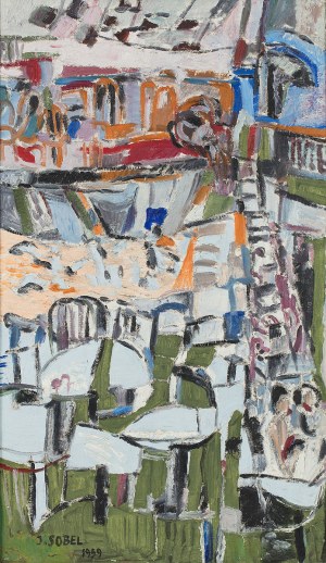 Judyta Sobel (1924-2012), Pejzaż, 1959