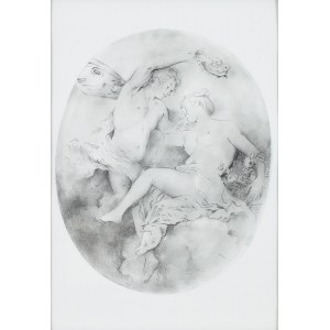 Ewa Juszkiewicz (ur. 1984), Bez tytułu (według Jean'a-Antoine'a Watteau), 2015