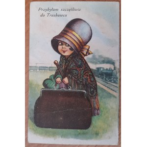 Truskawiec.Przybyłam szczęśliwie do Truskawca.(leporello)