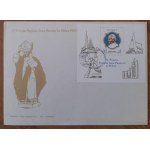 Zwei FDC-Briefumschläge anlässlich des dritten Besuchs von Papst Johannes Paul II. in Polen.