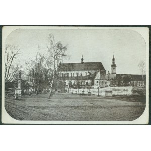 1 LEŻAJSK - Kirche der Bernhardinerpatres, Bronzedruck, ca. 1930
