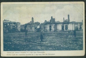 1 GORLICE - Dworzysko, Fot. St. Kantorek, Nakł. Księg. Tow. wzaj. pomocy nauczycieli, Gorlice, tisk č., cca 1916