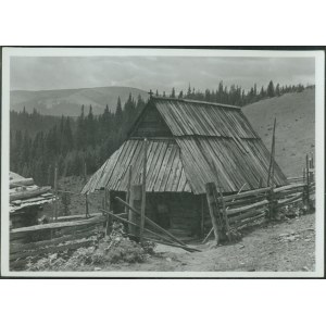 3 HUCULSHIP - Shepherding in the Eastern Carpathians, Old Hutsul station, Fot. Tad. Porębski, 1849, Ksiaznica-Atlas Publishing House, Lviv, photo czb., 1939