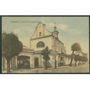 2 PIOTRKÓW TRYBUNALSKI - Piotrków. Post-Dominican church, Nakł. Nauczycielska Księgarnia, Piotrków, St. Col., ca. 1920,