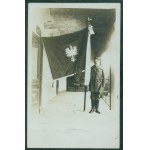 1 PRZEWORSK - Falcon with banner, "Przeworsk 1893-1908," photo chb., 1908