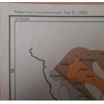 Mapa geologiczna części guberni kieleckiej 1881
