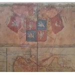 Mapa Polski za panowania Jana Sobieskiego... 1883