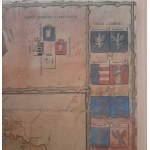 Mapa Polski za panowania Jana Sobieskiego... 1883