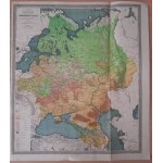 Mapa europejskiej części Rosji 1899