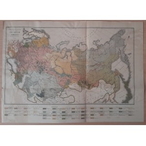 Etnograficzna Mapa Rosyjskiego Imperium 1899