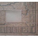 Mapa Archi - Dyecezyi Warszawskiej 1887