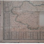 Mapa Archi - Dyecezyi Warszawskiej 1887