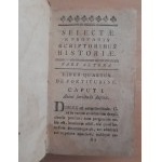 Heuzet Jean (1660-1728)]: Selectae e profanis scriptoribus Historiae.
