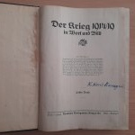 Der Krieg 1914/19 in Wort Und Bild. Tom 1/3,