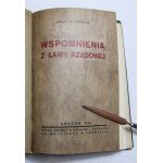 [Klocek] Krzepela, Julian Nowak, Wspomnienia z ławy Rządowej, dedykacje