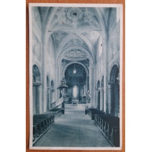 Plock.Interior of the Cathedral Basilica
