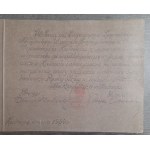 Album pamiątkowy pracowników Izby Rzemieślniczej w Kielcach w latach 1931-1934.10 zdjęć.